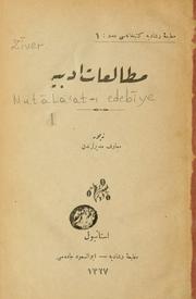 Cover of: Mula't-i edebye by Zver