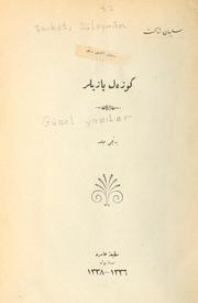 Güzel yazılar by Süleyman Şevket Tanlı