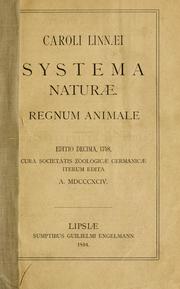 Cover of: Caroli Linnæi Systema naturæ. by Carl Linnaeus