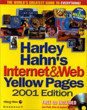 Cover of: Harley Hahn's Internet & Web Yellow Pages, 2001 Edition by Harley Hahn