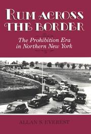 Cover of: Rum Across the Border: The Prohibition Era in Northern New York (York State Books)