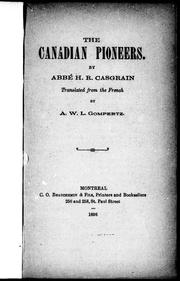 Cover of: The Canadian pioneers