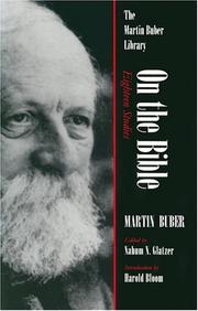 On the Bible by Martin Buber