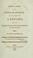 Cover of: A serious address to the people of England, on the subject of a reform, and the necessity of zeal and unanimity in defence of their country