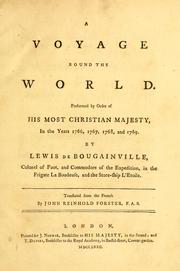Cover of: voyage round the world. | Louis-Antoine de Bougainville, comte