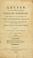 Cover of: A letter to the Right Honourable William Wickham, Chief Secretary to His Excellency the Lord Lieutenant of Ireland, and one of His Majesty's most Honourable Privy Council, &c. &c. on the subject of Mr. Scully's advice to his Catholic brethren