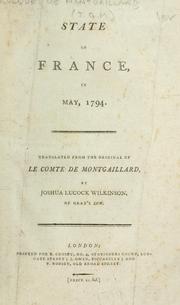 Cover of: State of France in May, 1794