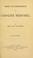 Cover of: Memoir and correspondence of Caroline Herschel
