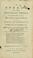 Cover of: A speech on some political topics, the substance of which was intended to have been delivered in the House of Commons, on Monday the 14th of December, 1778, when the estimates of the army were agreed to in the Committee of Supply.