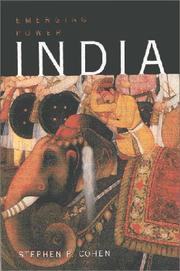 Cover of: India: Emerging Power