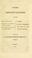 Cover of: Further observations on the state of the nation; the means of employment of labor; the sinking fund, and its application; pauperism; protection requisite to the landed and agricultural interests