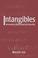 Cover of: Intangibles