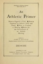 Cover of: An athletic primer.