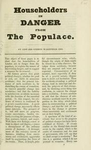 Householders in danger from the populace by Edward Gibbon Wakefield