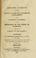Cover of: A concise account of the origin of the two houses of Parliament