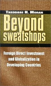Cover of: Beyond Sweatshops by Theodore H. Moran
