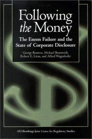 Cover of: Following the Money: The Enron Failure and the State of Corporate Disclosure