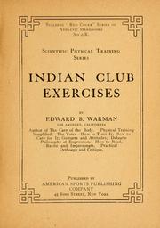 Cover of: Indian club exercises by Warman, Edward Barrett