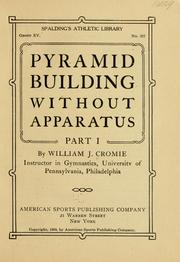 Cover of: Pyramid building ...