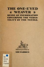 Cover of: The one-eyed weaver | 