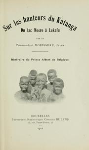 Sur les hauteurs du Katanga by Jules Morisseau