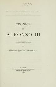 Cover of: Cronica de Alfonso III