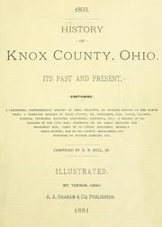 Cover of: History of Knox County, Ohio
