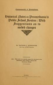 Cover of: Historical notes on Pennsylvania