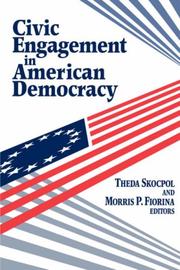 Cover of: Civic Engagement in American Democracy by 