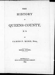Cover of: The history of Queens County, N.S. | 