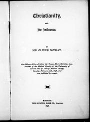 Cover of: Christianity and its influence