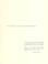 Cover of: An application to the department of housing and urban development for a comprehensive planning assistance grant: the formulation of a Boston community development program.