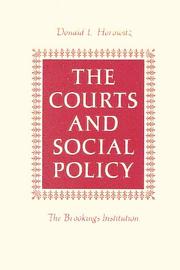 Cover of: The courts and social policy | Donald L. Horowitz