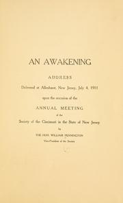 An awakening by William Pennington