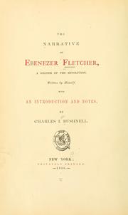 The narrative of Ebenezer Fletcher by Ebenezer Fletcher