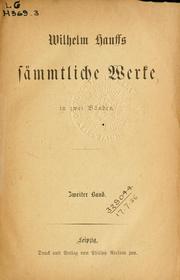 Sämtliche Werke in sechs Bänden by Wilhelm Hauff