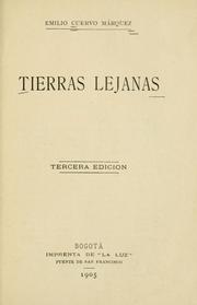 Cover of: Tierras lejanas.