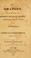 Cover of: An oration delivered before the different Republican societies at the theatre, Anthony-St., New York, on the anniversary of American independence, July 4, 1814.