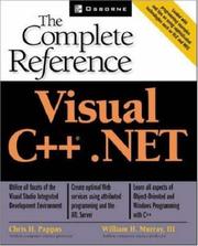Cover of: Visual C++(r).NET: The Complete Reference