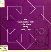The Washington park relocation story 1962/1966 by Boston Redevelopment Authority
