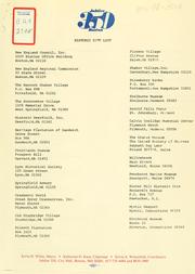 Cover of: Historic site list.