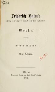 Cover of: Werke.