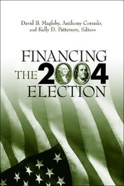 Cover of: Financing the 2004 Election