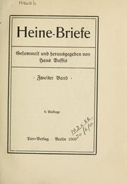 Briefe by Heinrich Heine