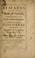 Cover of: Remarks upon the Bank of England, with regard more especially to our trade and government. Occasion'd by the present discourse concerning the intended prolongation of the Bank. Humbly address'd to the honourable House of Commons