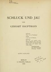Cover of: Schluck und Jau.