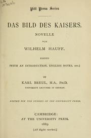 Cover of: Bild des Kaisers: Novelle