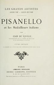Cover of: Pisanello et les médailleurs italiens: étude critique