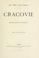 Cover of: Cracovie