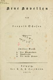 Cover of: Neue Novellen.